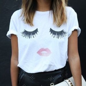 Eyes and lips tshirt